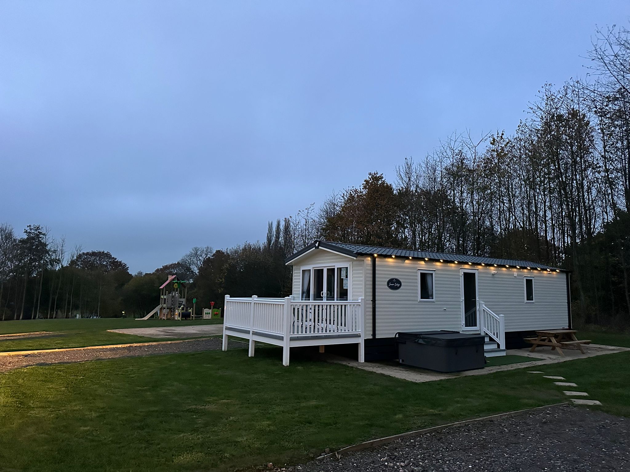 Woodpecker Lodge at Swanlake Lodges