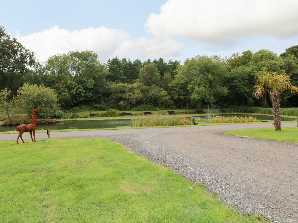 Inside Red Kite Lodge at Swanlake Lodges